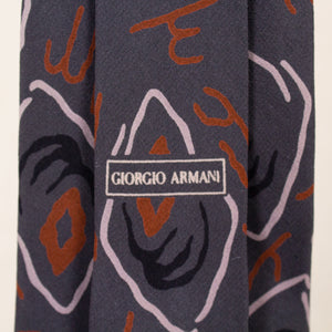 Giorgio Armani Abstract Oval Tie