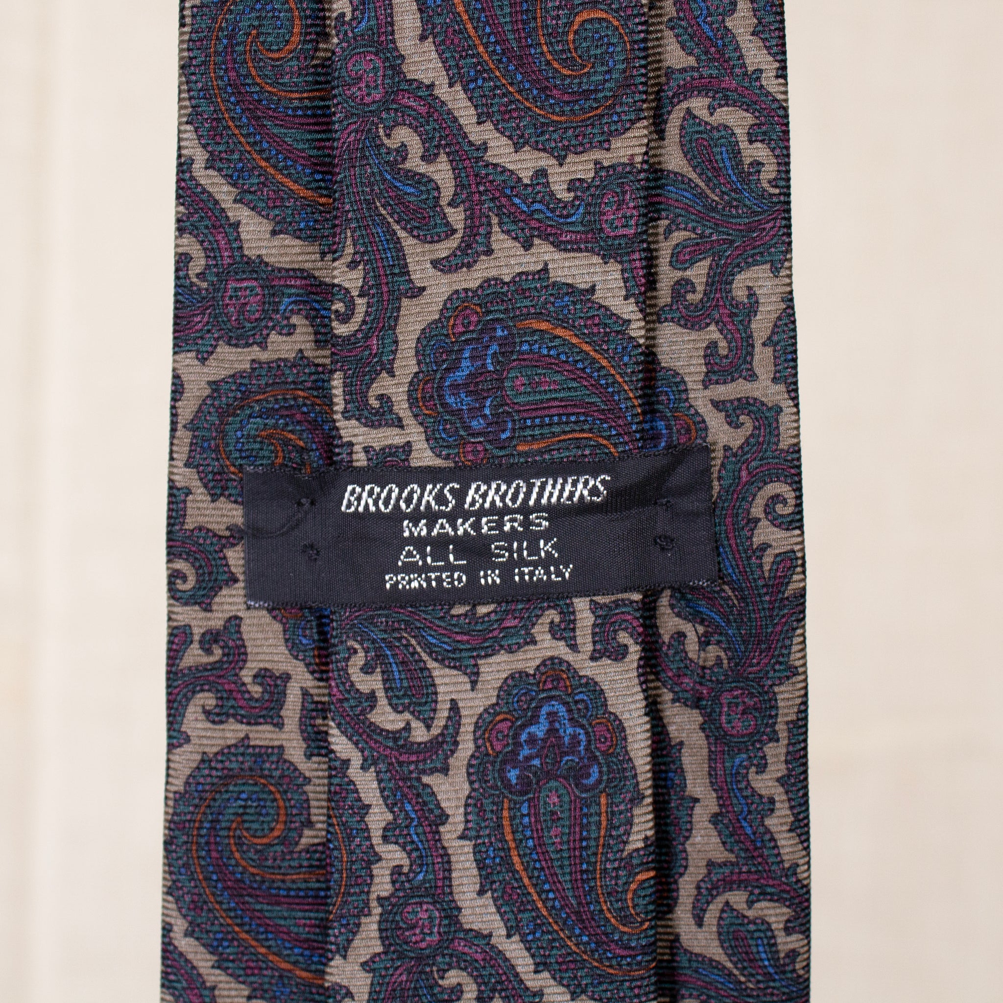 Brooks Brothers Makers Paisley Tie