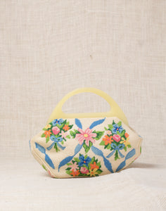 Floral Tapestry Clutch