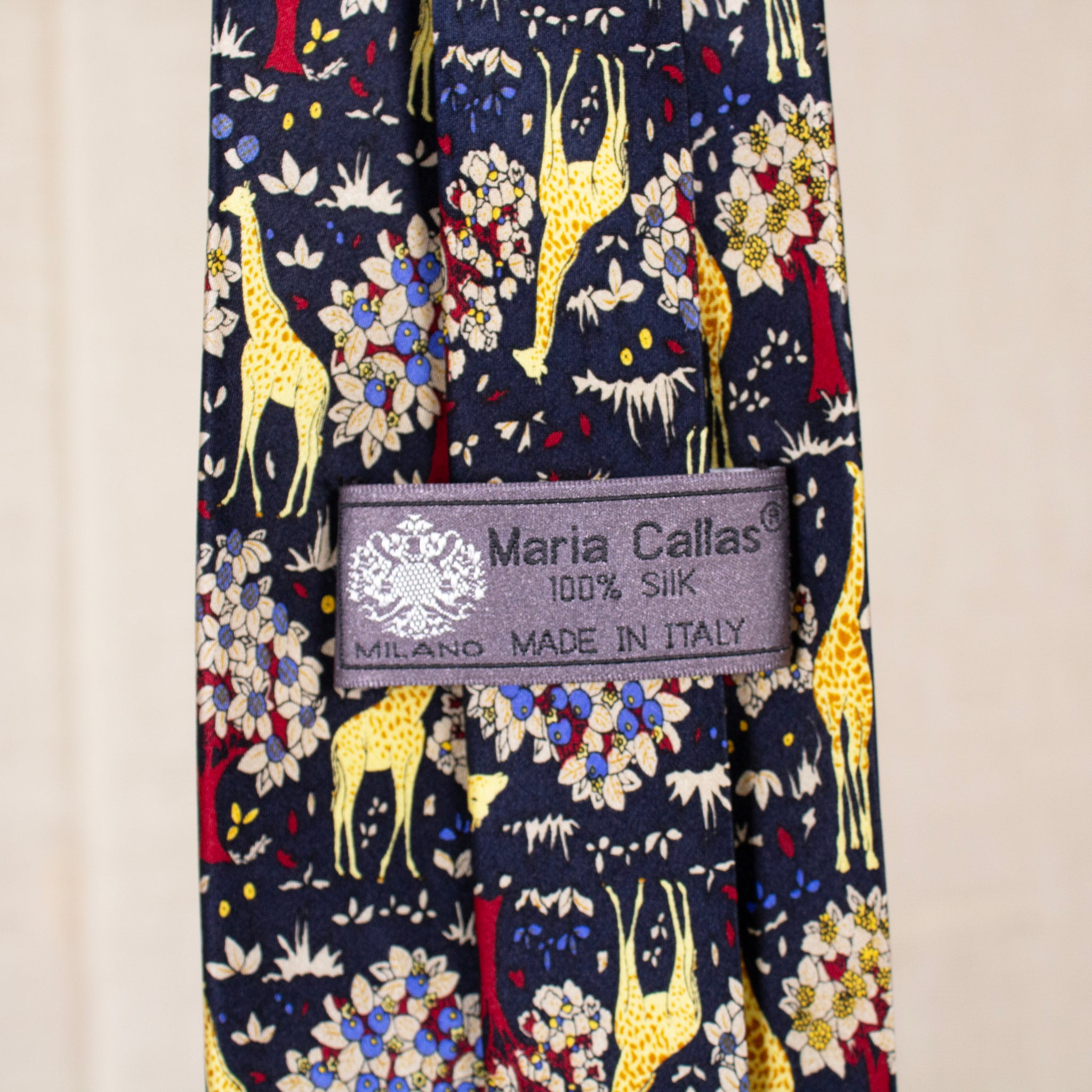 Maria Callas Giraffe Tie