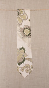 Muted Floral Tie