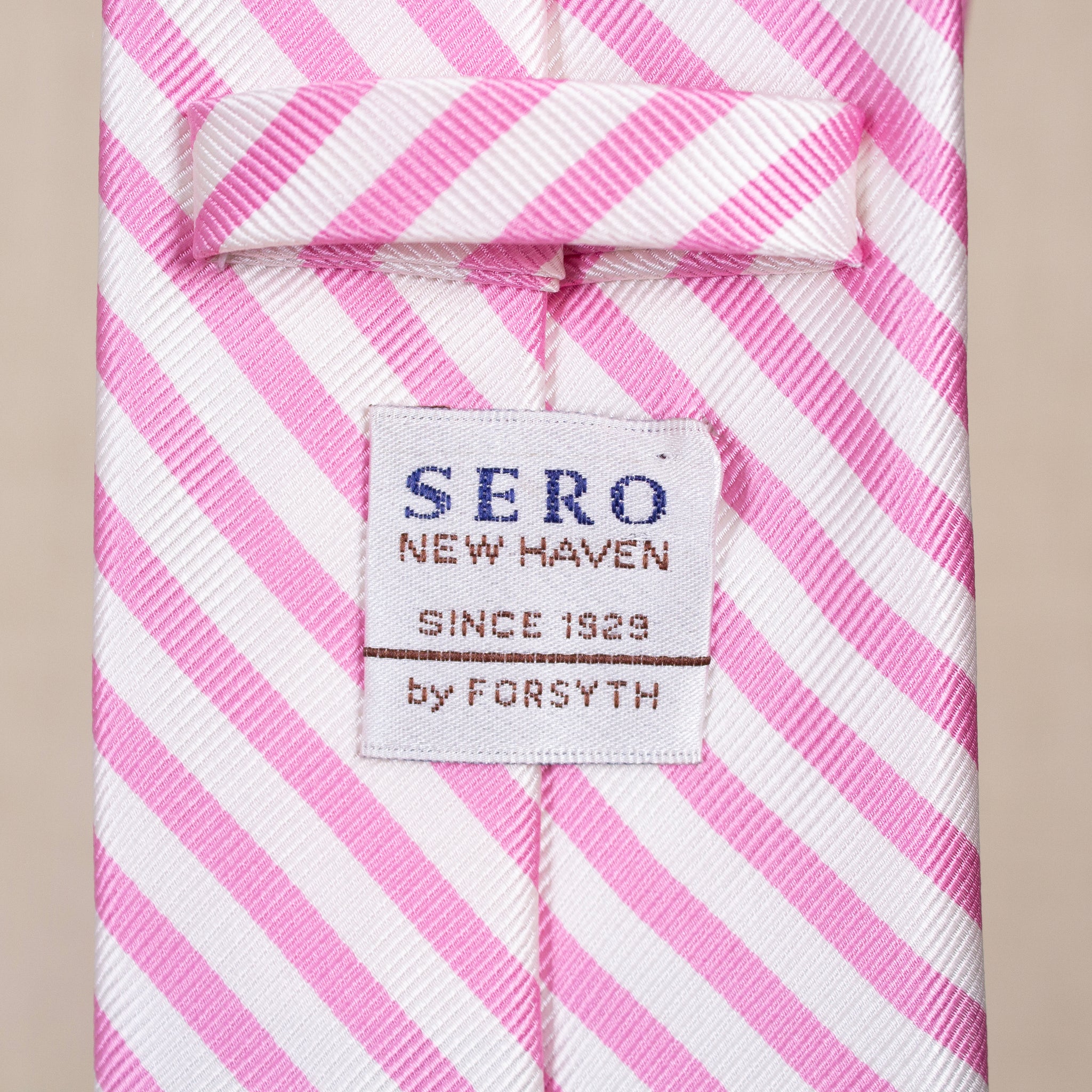 Sero of New Haven Striped Tie