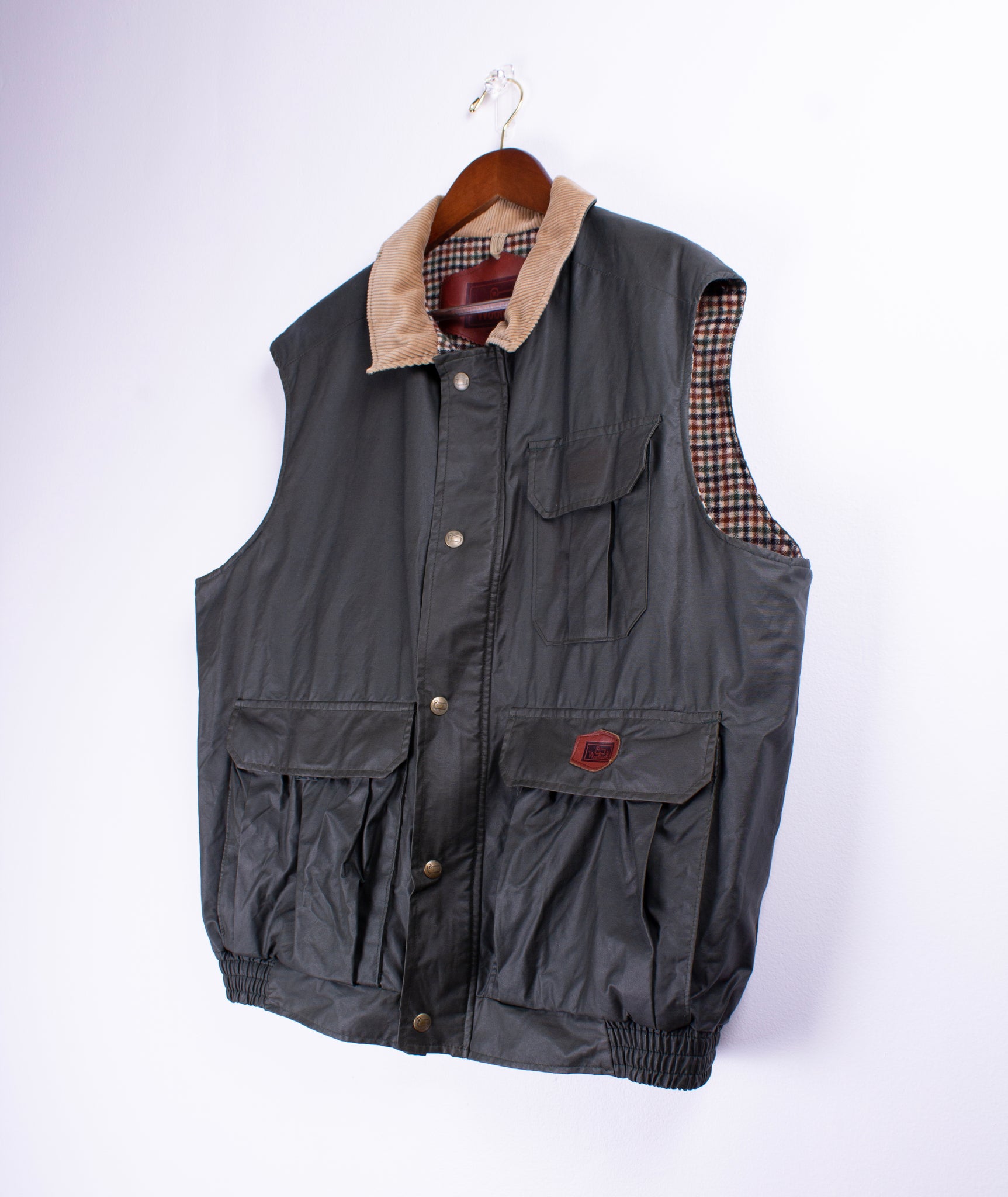 Woolrich Flannel Lined Vest