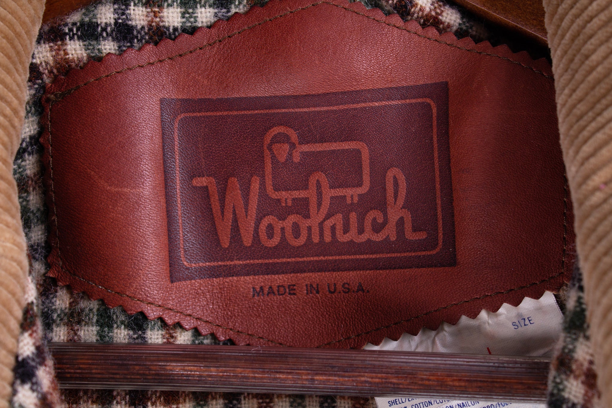 Woolrich Flannel Lined Vest